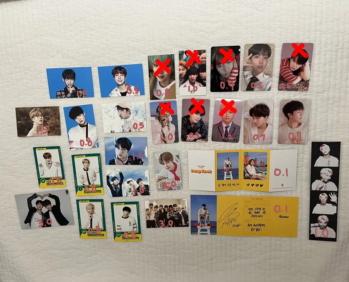 방탄소년단 포토카드 btsphotocard